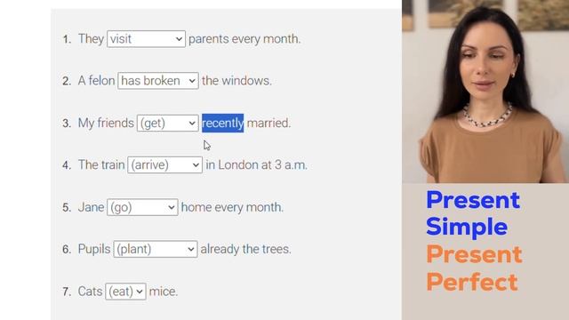 Present Simple и Present Perfect. В чем секрет их отличия? смотреть онлайн