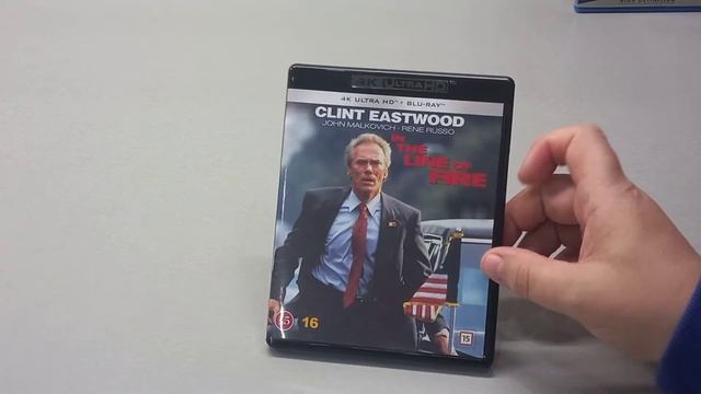 НА ЛИНИИ ОГНЯ - 4K UHD Blu-ray - IN THE LINE OF FIRE - 1993 - Clint Eastwood - John Malkovich смотреть онлайн