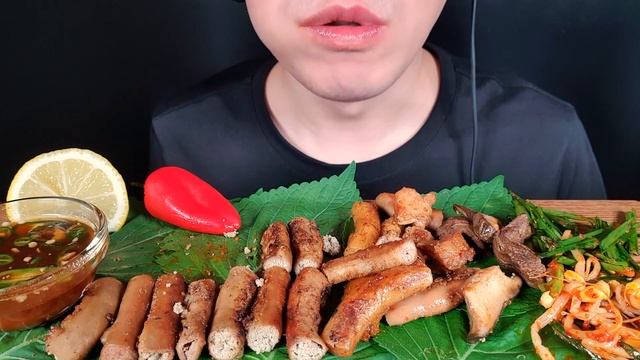 한우곱창 곱창모듬 ( 곱창, 대창, 막창, 안창살 ) 먹방 GRILLED BEEF TRIPE MUKBANG ASMR EATING SOUNDS