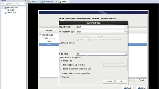 how to create virtual machine with Rhel6 using vmware workstation. смотреть онлайн
