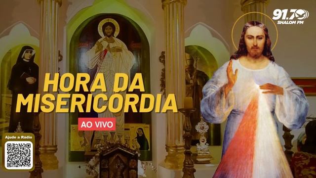 HORA DA MISERICÓRDIA AO VIVO | 06.08.2024 | 15h смотреть онлайн