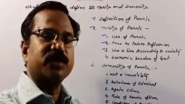 penology, part-10, Parole and its merits demerits, смотреть онлайн