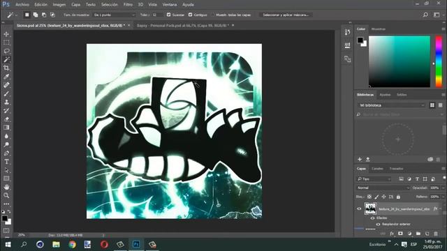 Speed Art #2 /// Sycrox - Geometry Dash Icon. смотреть онлайн