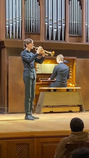 Bach - Magnificat (organ&trumpet) #organmusic #germanleonov смотреть онлайн