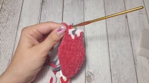 🐍Змея из плюшевой пряжи вязаная крючком🐍crochet snake🐍gehäkelte Schlange