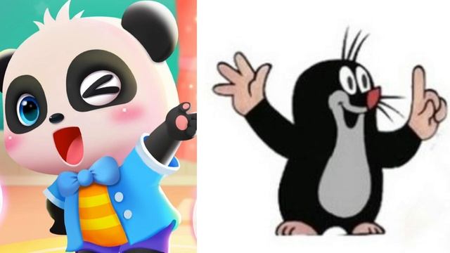 Кротик и Панда -Инопланетянин - серия 36- развивающий мультфильм для детей