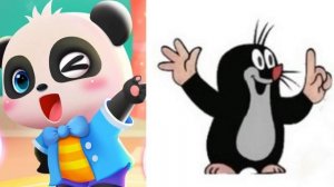 Кротик и Панда -Инопланетянин - серия 36- развивающий мультфильм для детей