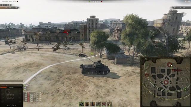 1Vs1 on TVP T50/51- GHOST TOWN ! смотреть онлайн