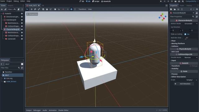 Camera Rotation for First Person Character in Godot смотреть онлайн