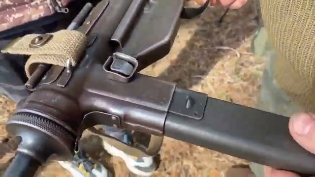 American submachine gun M3 Grease gun смотреть онлайн