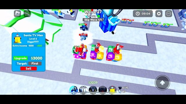 💜добил титана синистр тв Мена ? Играю в Toilet tower defence Roblox 💜 смотреть онлайн