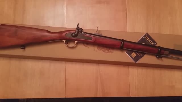 Мушкетон Энфилд 1861 г. макет ММГ, Pattern 1861 Enfield Musketoon, England 1861, Denix Replica 1046