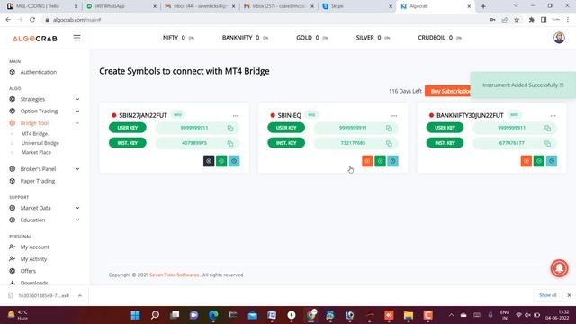 Algo Trading in Angel Broking via Meta trader 4 (mt4) | Fully Algo trading in India смотреть онлайн