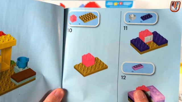 Creating An Epic Lego Duplo Peppa Pig Birthday House Playset With Relaxing ASMR Sounds! смотреть онлайн