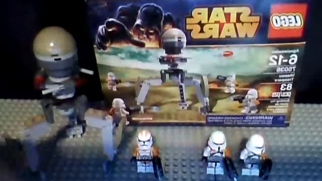 Lego Star Wars Utapau Trooper Battle Pack Review смотреть онлайн