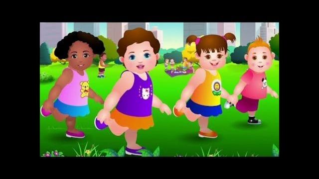 Head,shoulders, Knees And Toes Rhymes For Kids.