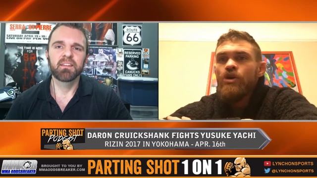 RIZIN's Daron Cruickshank 