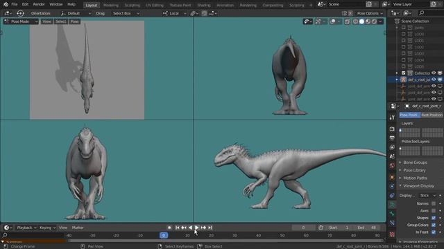 Blender 2.9 | Irex walk cycle | Jurassic World dominion #shorts#Jurassic#world#Dominion смотреть онлайн
