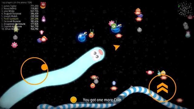 Snake Vs Worm | worms zone game| Best game 2020 смотреть онлайн