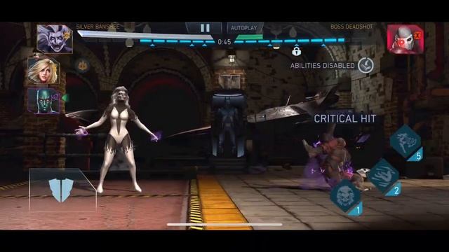 INJUSTICE 2 MOBILE - HEROIC 5 - T3 - RAVEN (ADVENT OF CHAOS Solo Raid) vs BOSS CYBORG смотреть онлайн