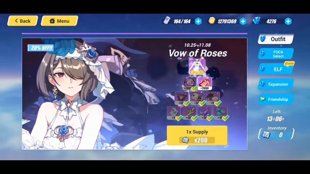 Gacha Outfit Rita Vow Of Roses (Wedding Dress) | Honkai Impact 3 SEA смотреть онлайн