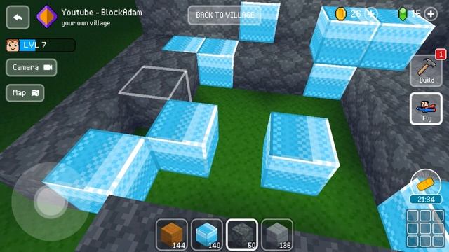 Diamond Mine - Pickaxe - Block Craft 3D , Building Simulator Games For Free Gameplay смотреть онлайн