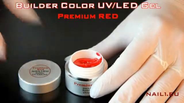 Nail1.eu: Premium RED Builder Color UV/LED Gel смотреть онлайн