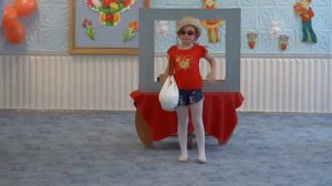 Показ моды в детском саду