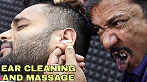 Ear Cleaning ASMR Earwax by Asim Barber ｜ Head & Ear Massage with SWAG ｜ Neck & Hair Cracking ｜ ASMR