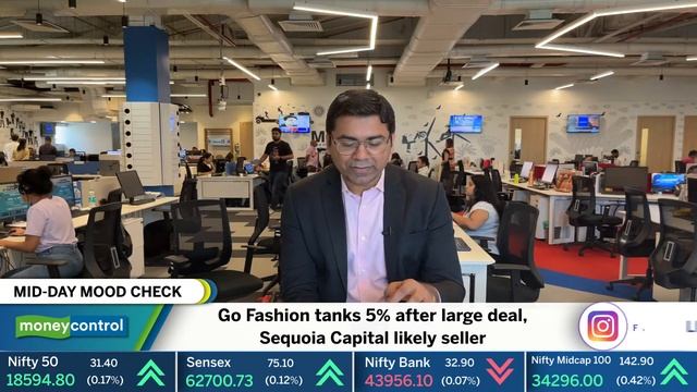 Nifty Around 18,600, Sensex Up 120 Points | Indices Trade Flat Amid Volatility | Mid-day Mood Check смотреть онлайн