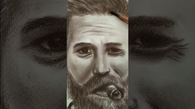 Amazing Timelapse Pencil Sketch of Tom Hardy ! смотреть онлайн