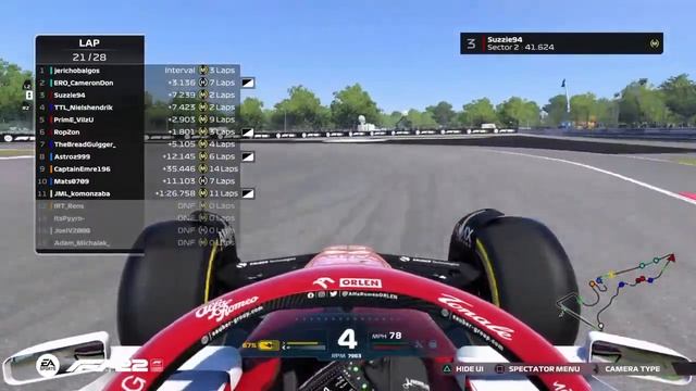 F1 22 - ERO PS F2 - S9 R7 - US GP смотреть онлайн