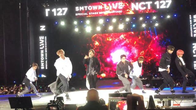 NCT127 SMTOWN in Santiago Chile 2019 - Cherry Bomb [english] смотреть онлайн