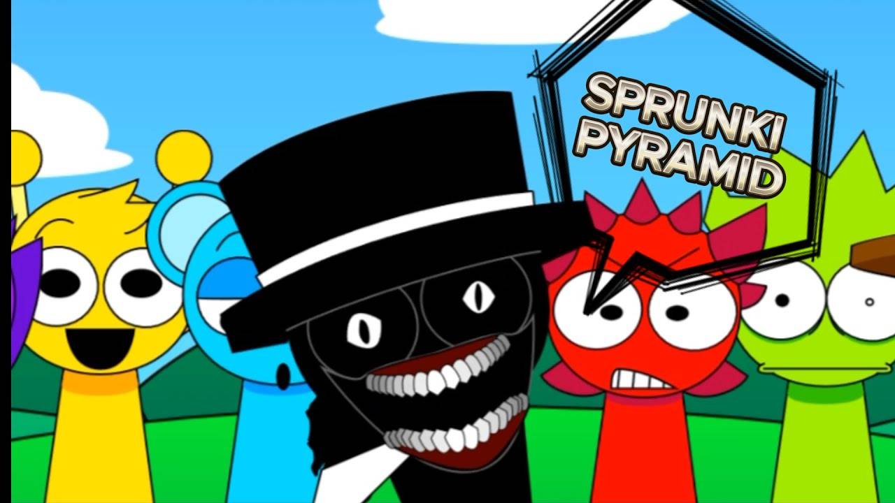 INCREDIBOX SPRUNKI PYRAMIXED WITH ANIMATIONS + HORROR ANIMATIONS | SPRUNKI PYRAMID | SUS смотреть онлайн