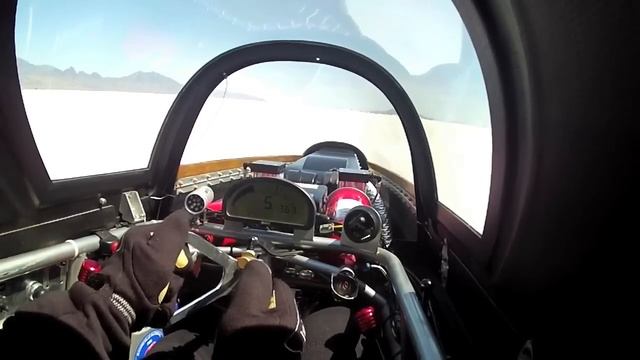Speed Demon 426 Mph Run - Cockpit View
