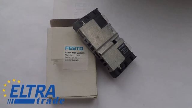 Festo Solenoid Valve Block CPA-14-M1H-2X3-GLS / Festo / Eltra Trade