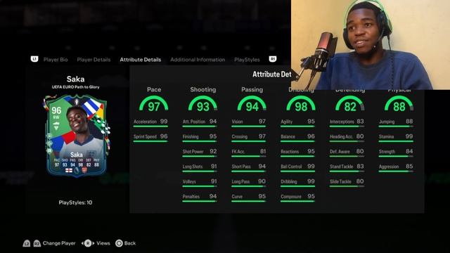 UEFA EURO PATH TO GLORY SAKA! PLAYER REVIEW!! - EA FC 24 | ODINY'S ZONE смотреть онлайн