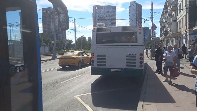 Осталось немного!Отъезд ЛиАЗа 5292.22 от остановки Метро Бульвар Рокоссовского смотреть онлайн