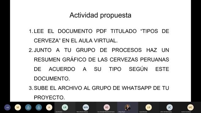 Semana 5 PBI (T) - Proceso de Elaboración de Cerveza смотреть онлайн