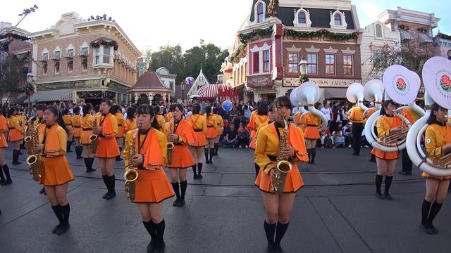 Kyoto Tachibana SHS Band - Disneyland(Anaheim) 2017 京都橘高校吹奏楽部