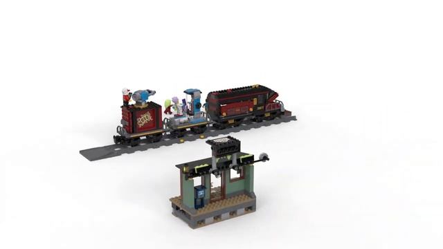 LEGO Hidden Side™ 70423 Spookexpress | 360° смотреть онлайн