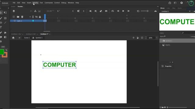 Class 7 Computer | Chapter 4 | Log on to Animate Cc. | Part-3| смотреть онлайн