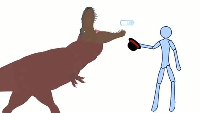 динозавр Рекс даёт супер стикмену молоко чтобы спасти себе жизнь смотреть онлайн