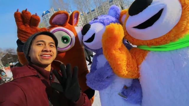 Hari Pancake di Rusia - 2018 #vlog смотреть онлайн