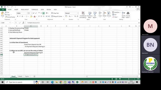 SAP S4HANA Treasury and Risk Management|| Deal Creation and Payment through F111|| In English смотреть онлайн