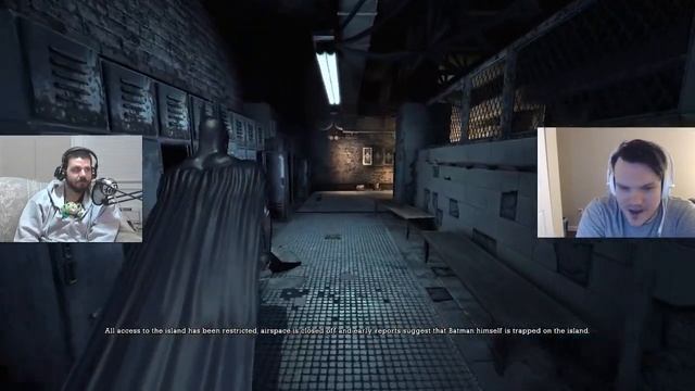 Batman: Arkham Asylum (Steam/PC) Co-Stream Full Play-through Part 1 смотреть онлайн