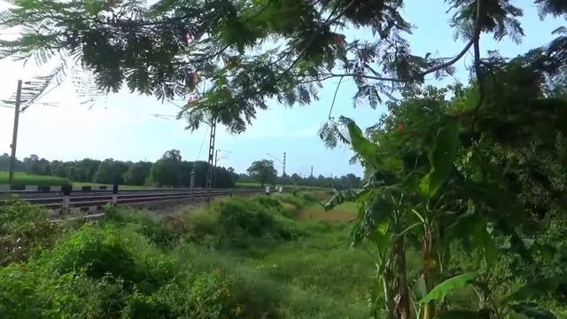Most Aggressive Speed New Newly Color EMU Local Train Dangerously Moving Through Out Railgate смотреть онлайн