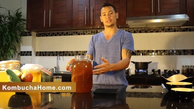 How to Make Kombucha Tea in 3 Minutes смотреть онлайн