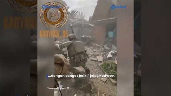 Komandan Anzor Bisaev dan Pejuang Chechnya Kuasai Situasi di Kota Popasna Ukraina