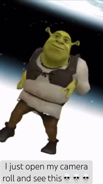 I open my camera roll and see this💀💀💀#shrek#dance#3D смотреть онлайн